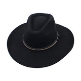 Wide Brim Fedora Hats