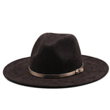 Cross-border Top Hat Men and Women Couples Flat Brim Hat Flat Brim Gentleman Hat