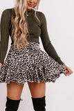 Nothing But Kisses Leopard Skirt