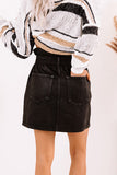 Melissa High Waist Denim Skirt