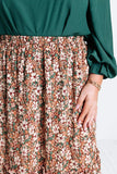 Lisha Floral Skirt Curves
