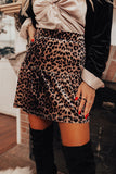 The Rhys Leopard Skirt