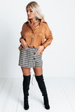 The Bram Tweed Skort