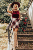 Love And Joy Plaid Skirt