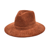 Corduroy jazz hat