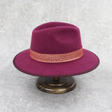 High Quality 100% Australia Wool Felt Fedora Hat