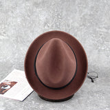 Hot Selling Fedora Hats Brown Hat