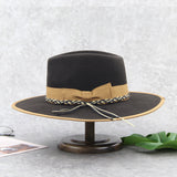 Fashion Decoration Wide Brim Fedora Hats