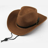 Western cowboy hat ladies tide beach hat sun protection big brim hat