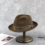 100% Australia Wool Classic Fedora Hat